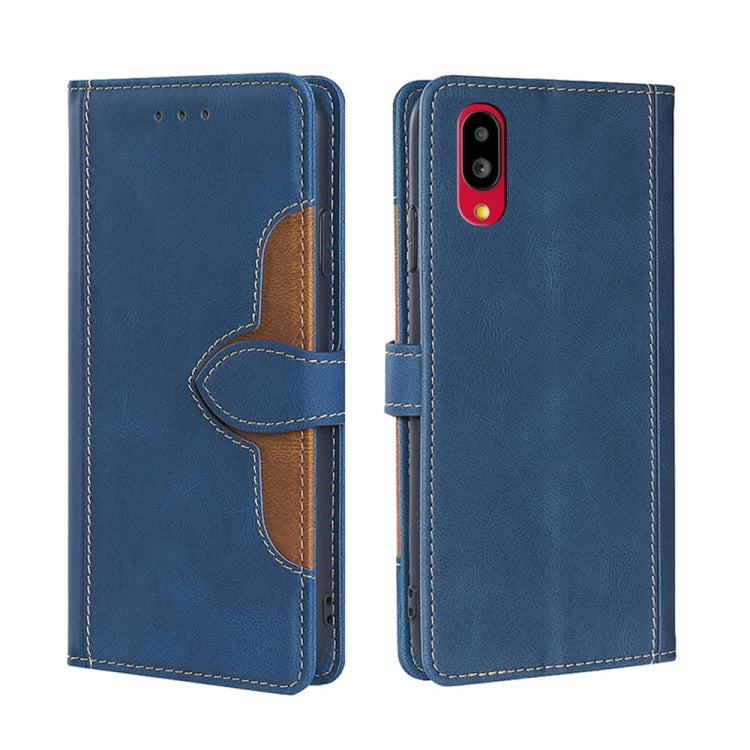 Stitching Skin Feel Magnetic Buckle Horizontal Flip PU Leather Case, Series 1