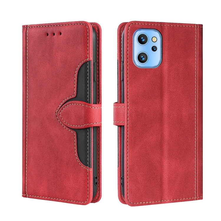 Stitching Skin Feel Magnetic Buckle Horizontal Flip PU Leather Case, Series 1