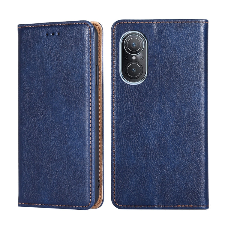 Gloss Oil Solid Color Magnetic Flip Leather Phone Case, Series 2