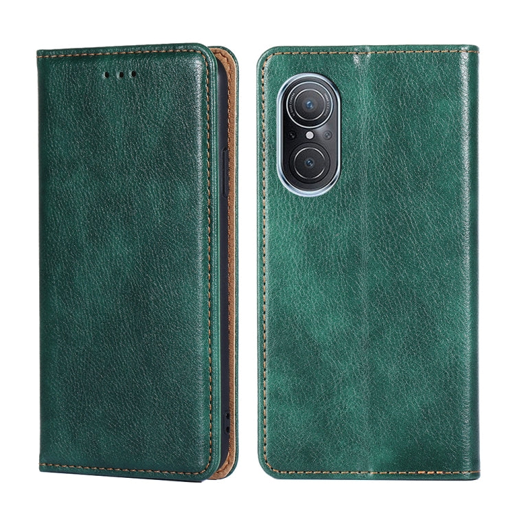 Gloss Oil Solid Color Magnetic Flip Leather Phone Case, Series 2