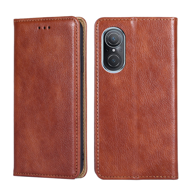 Gloss Oil Solid Color Magnetic Flip Leather Phone Case, Series 2