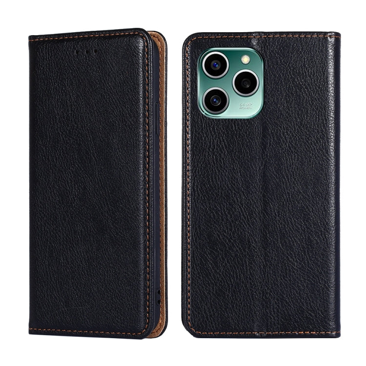 Gloss Oil Solid Color Magnetic Flip Leather Phone Case, Series 1