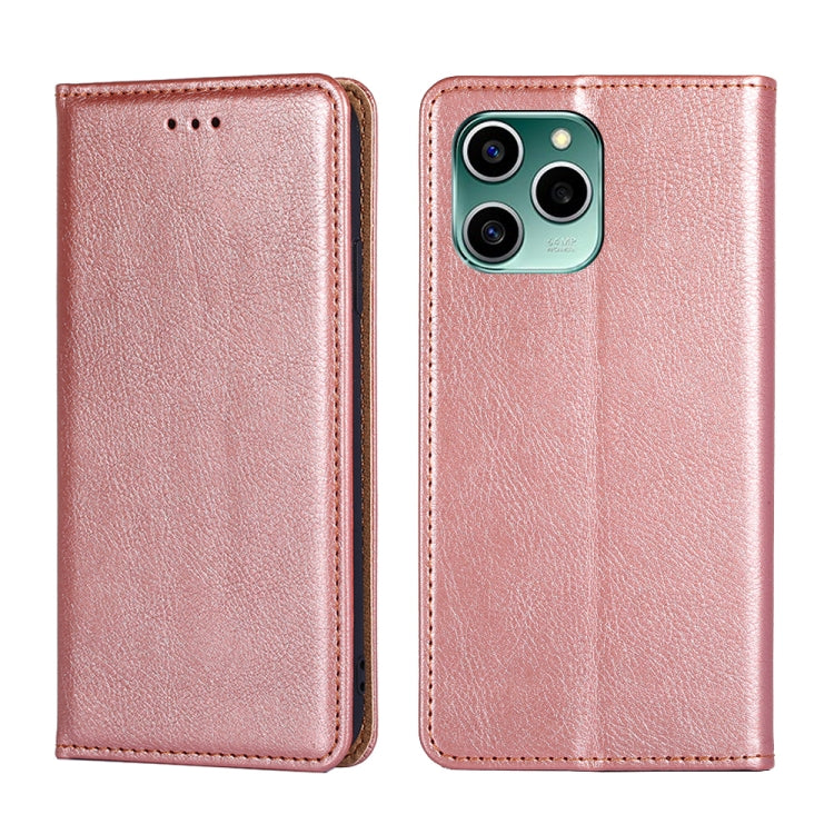 Gloss Oil Solid Color Magnetic Flip Leather Phone Case, Series 1