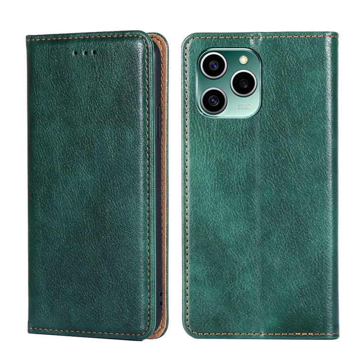 Gloss Oil Solid Color Magnetic Flip Leather Phone Case, Series 1