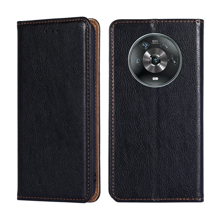 Gloss Oil Solid Color Magnetic Flip Leather Phone Case, Series 3