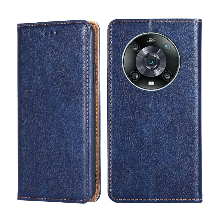 Gloss Oil Solid Color Magnetic Flip Leather Phone Case, Series 3