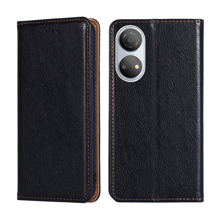 Gloss Oil Solid Color Magnetic Flip Leather Phone Case, Series 3