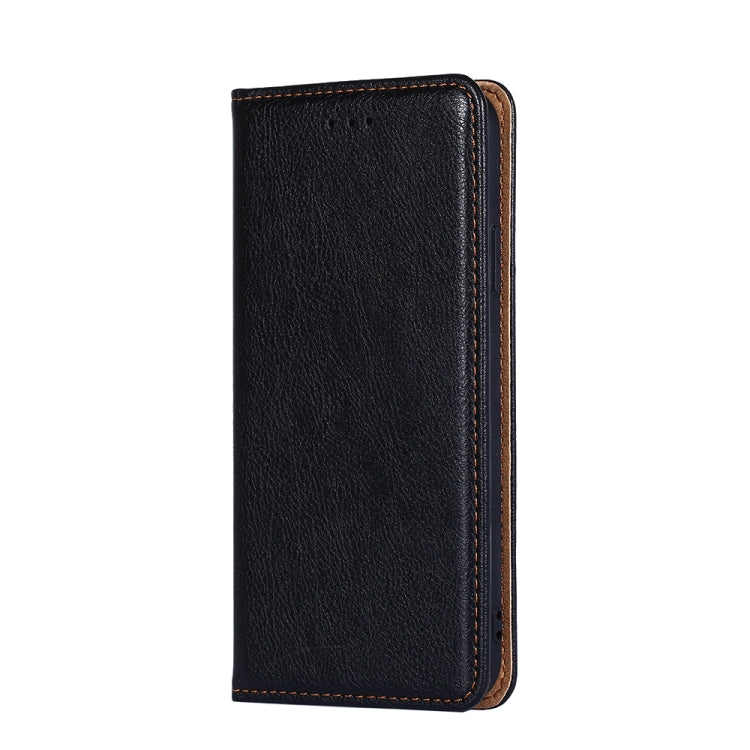 Gloss Oil Solid Color Magnetic Flip Leather Phone Case, Series 3