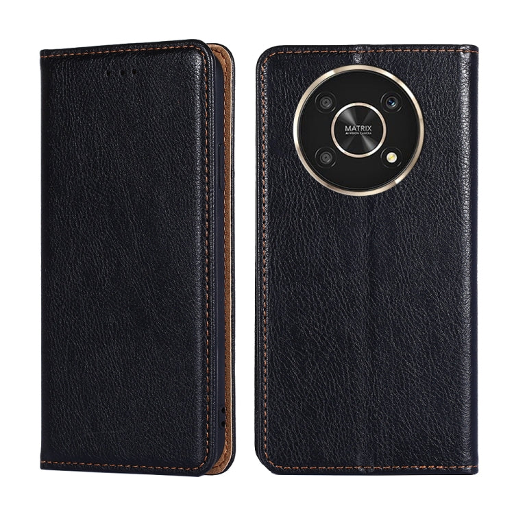 Gloss Oil Solid Color Magnetic Flip Leather Phone Case, Series 1