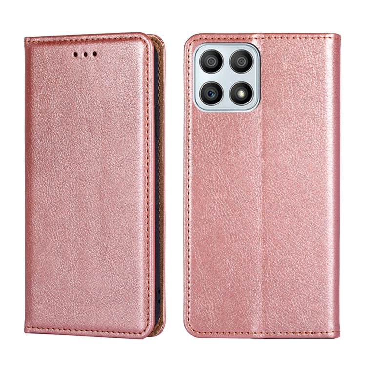 Gloss Oil Solid Color Magnetic Flip Leather Phone Case, Series 1