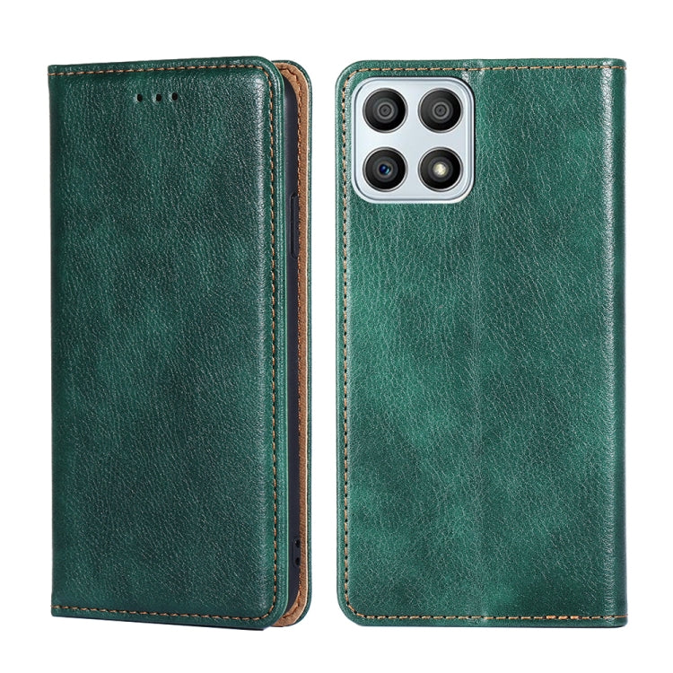 Gloss Oil Solid Color Magnetic Flip Leather Phone Case, Series 1