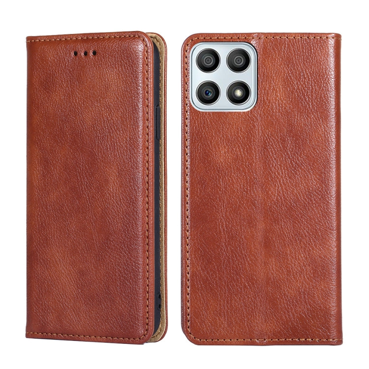 Gloss Oil Solid Color Magnetic Flip Leather Phone Case, Series 1