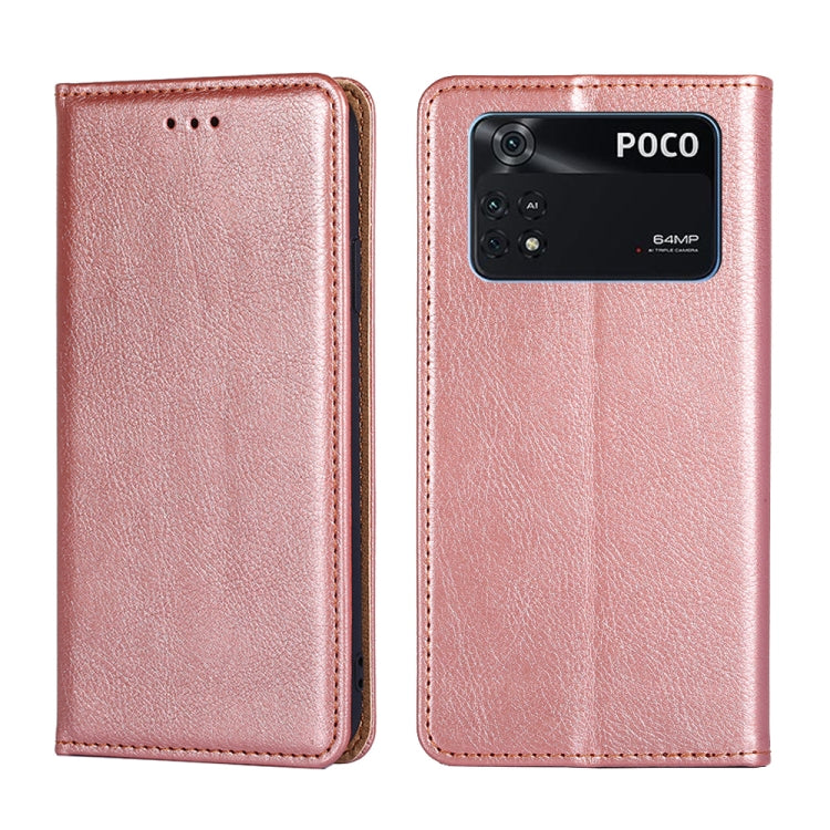 Gloss Oil Solid Color Magnetic Flip Leather Phone Case, Series 1