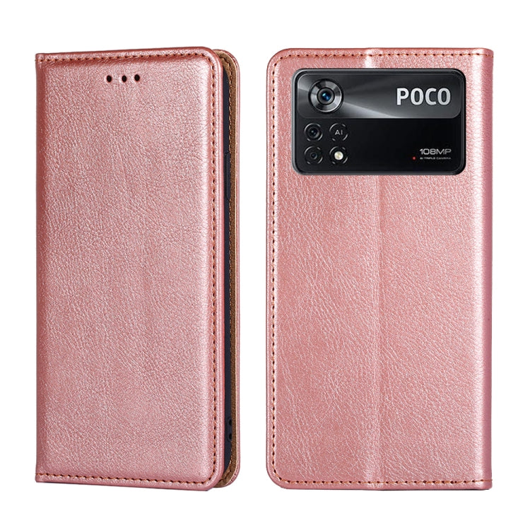 Gloss Oil Solid Color Magnetic Flip Leather Phone Case, Series 1