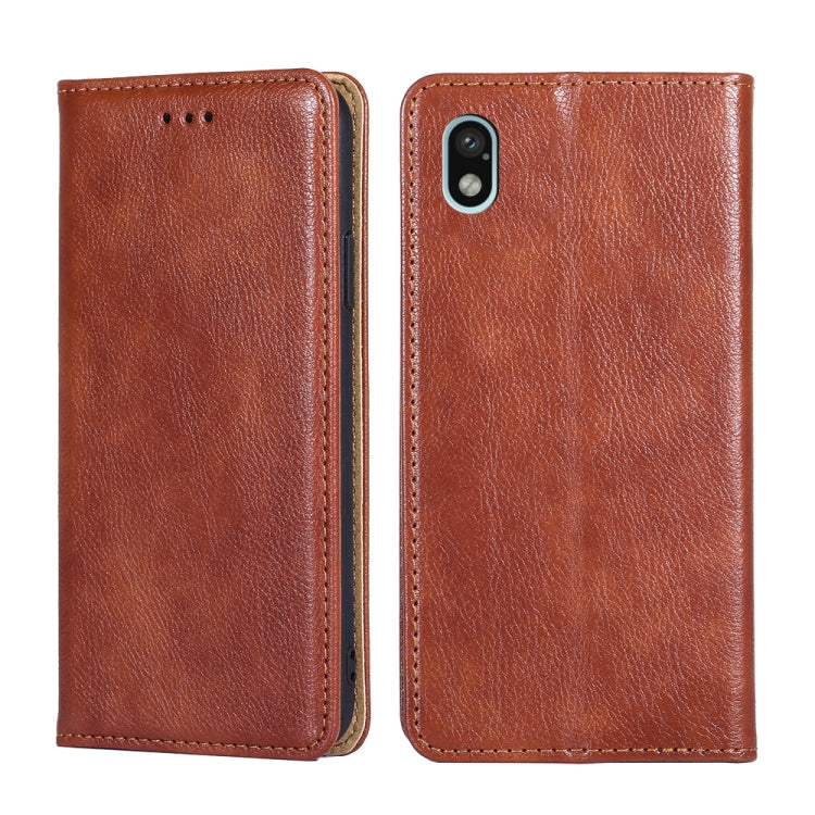 Gloss Oil Solid Color Magnetic Flip Leather Phone Case, Series 3