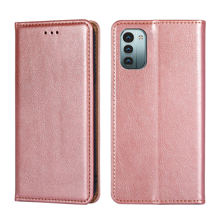 Gloss Oil Solid Color Magnetic Flip Leather Phone Case, Series 1