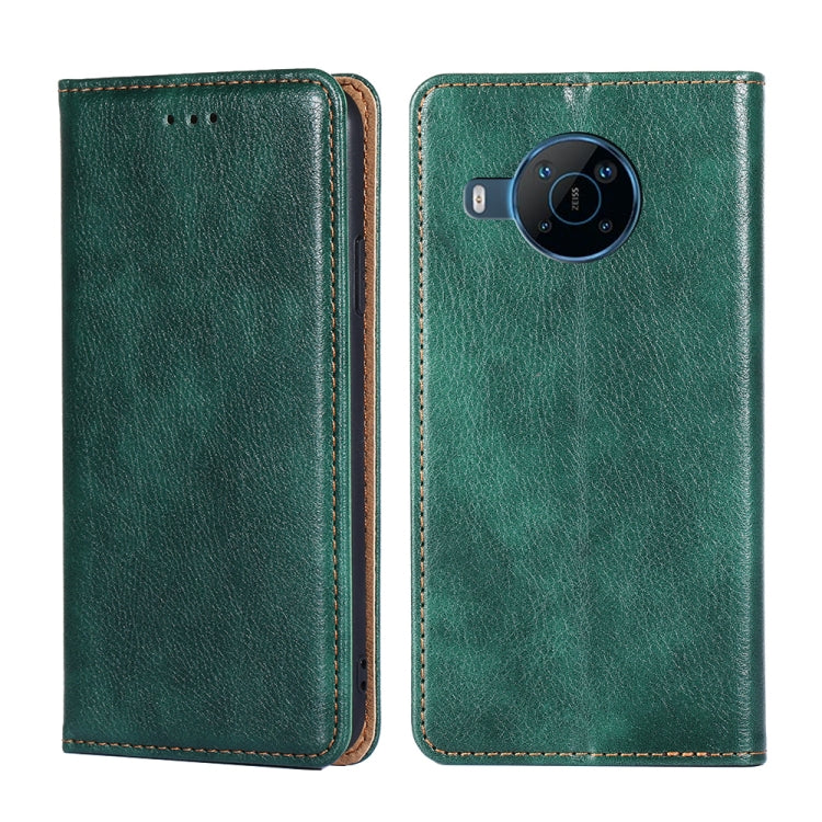 Gloss Oil Solid Color Magnetic Flip Leather Phone Case, Series 2