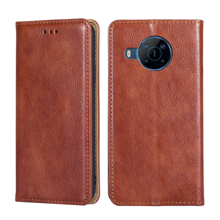 Gloss Oil Solid Color Magnetic Flip Leather Phone Case, Series 2