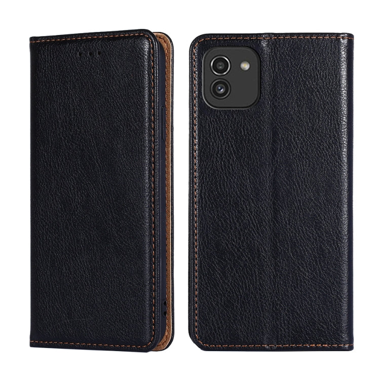 Gloss Oil Solid Color Magnetic Flip Leather Phone Case, Series 2