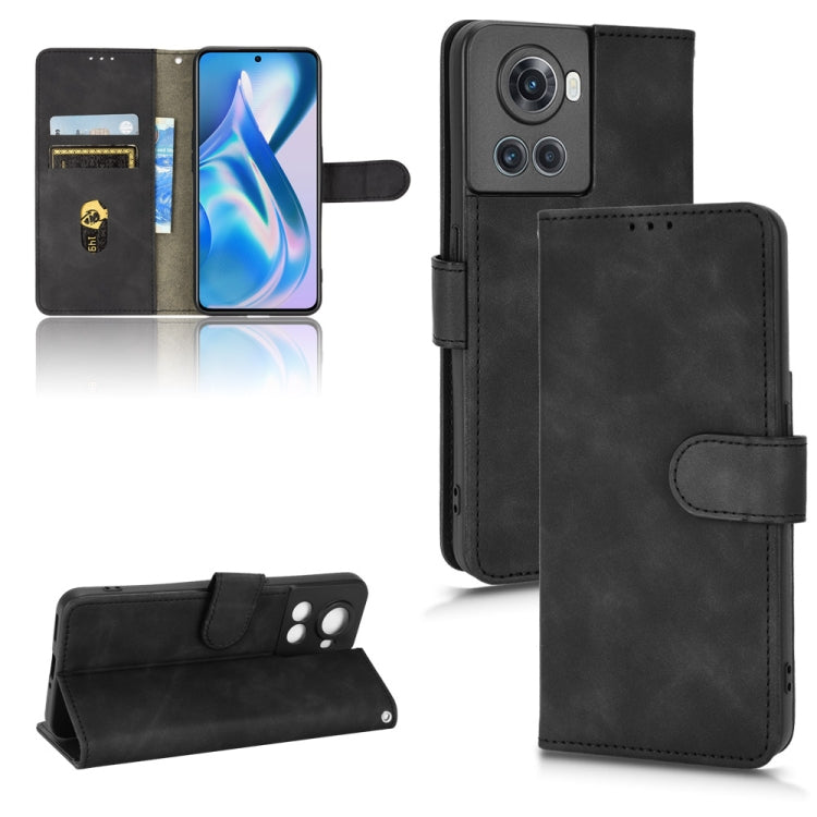 Skin Feel Magnetic Flip Leather Phone Case