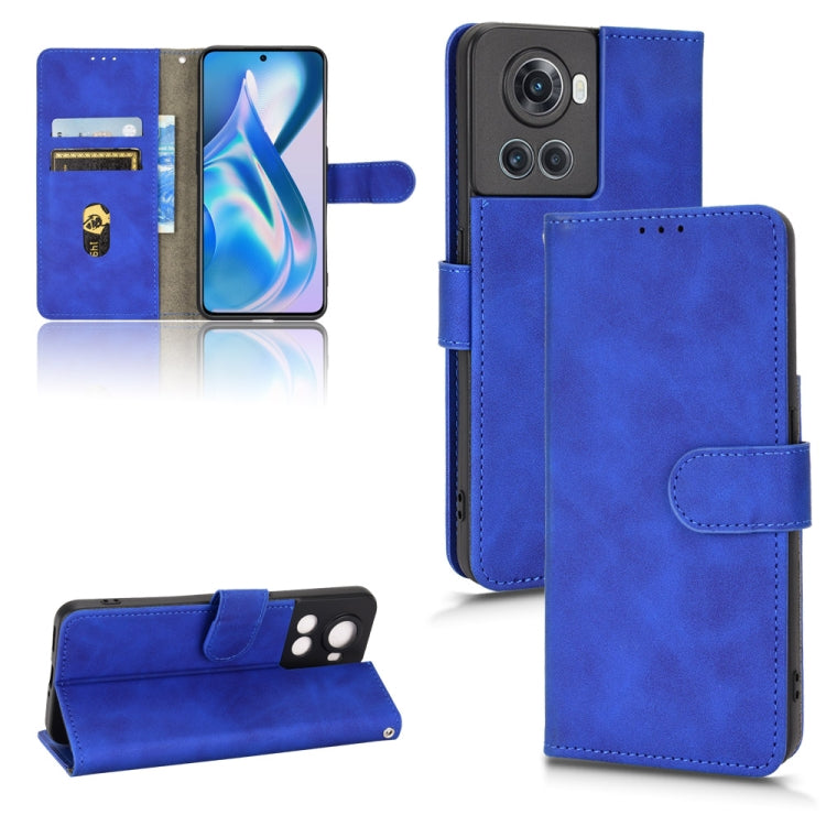 Skin Feel Magnetic Flip Leather Phone Case