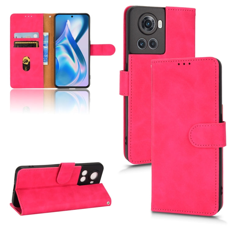 Skin Feel Magnetic Flip Leather Phone Case