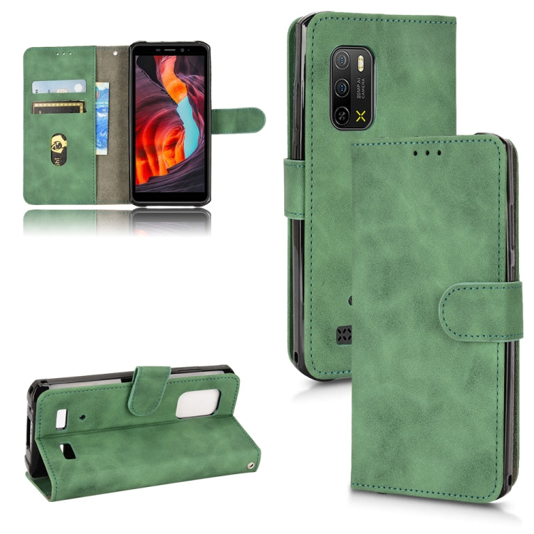 Skin Feel Magnetic Flip Leather Phone Case