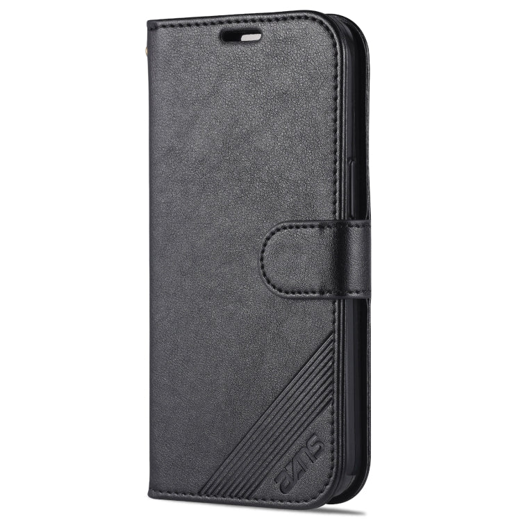 AZNS Sheepskin Texture Horizontal Flip Leather Case