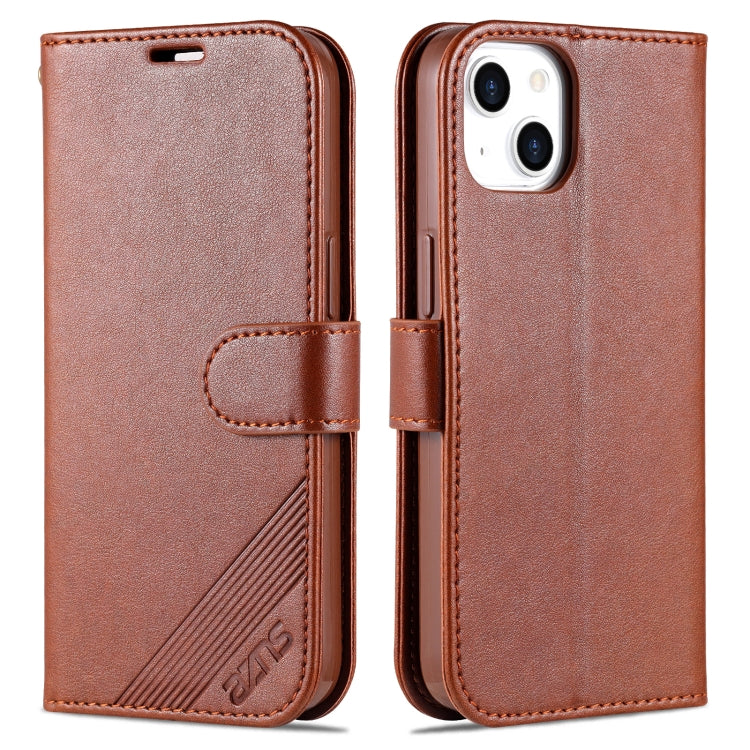 AZNS Sheepskin Texture Horizontal Flip Leather Case