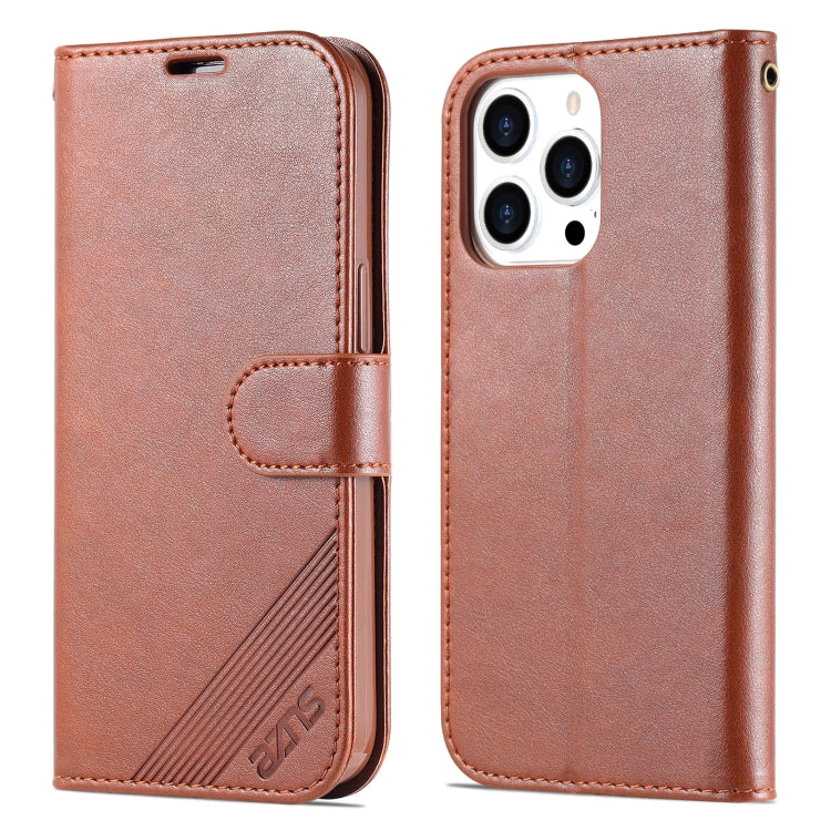 AZNS Sheepskin Texture Horizontal Flip Leather Case