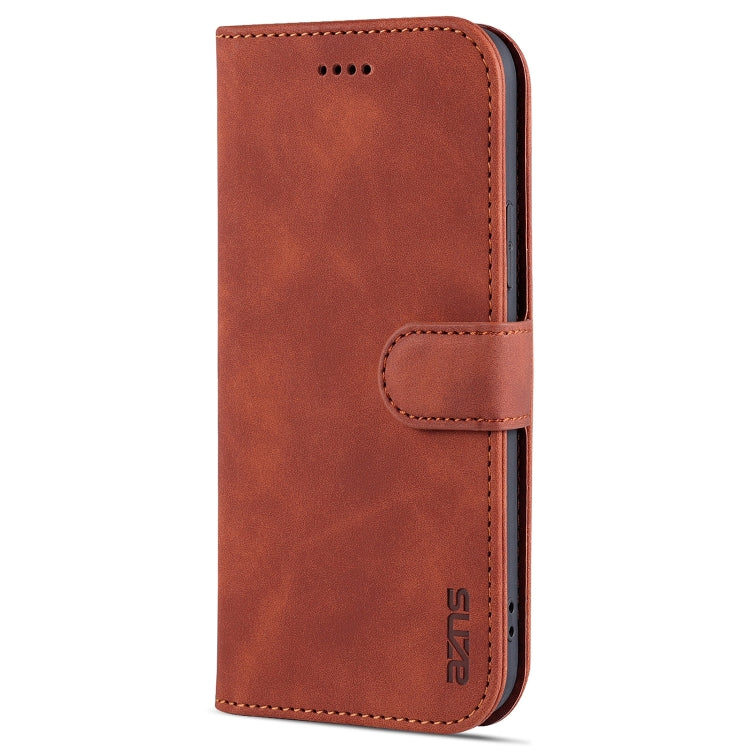 AZNS Skin Feel Calf Texture Horizontal Flip Leather Case