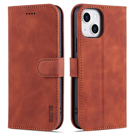 AZNS Skin Feel Calf Texture Horizontal Flip Leather Case, For iPhone 14, For iPhone 14 Plus, For iPhone 14 Pro, For iPhone 14 Pro Max