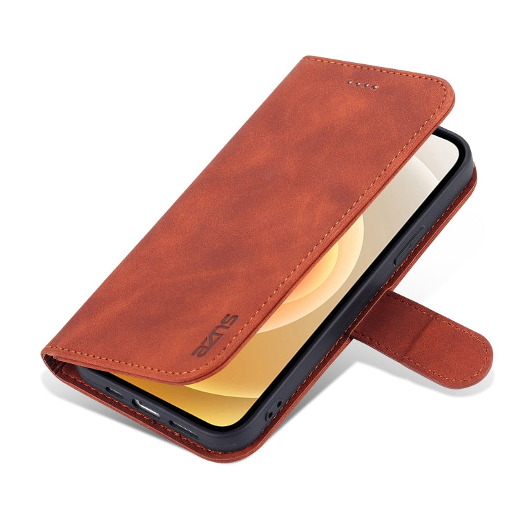 AZNS Skin Feel Calf Texture Horizontal Flip Leather Case