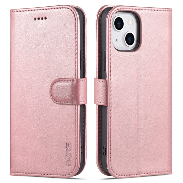 AZNS Skin Feel Calf Texture Horizontal Flip Leather Case