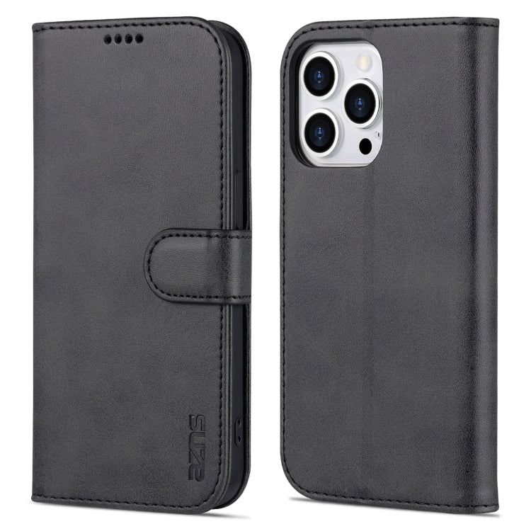 AZNS Skin Feel Calf Texture Horizontal Flip Leather Case