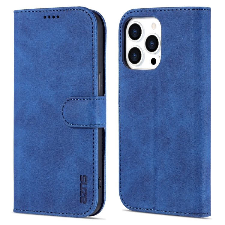 AZNS Skin Feel Calf Texture Horizontal Flip Leather Case