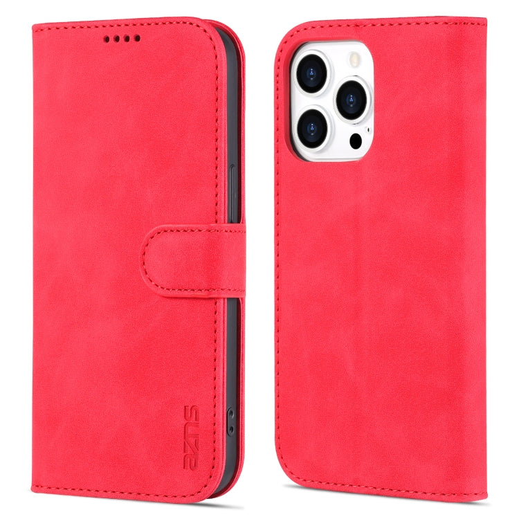 AZNS Skin Feel Calf Texture Horizontal Flip Leather Case