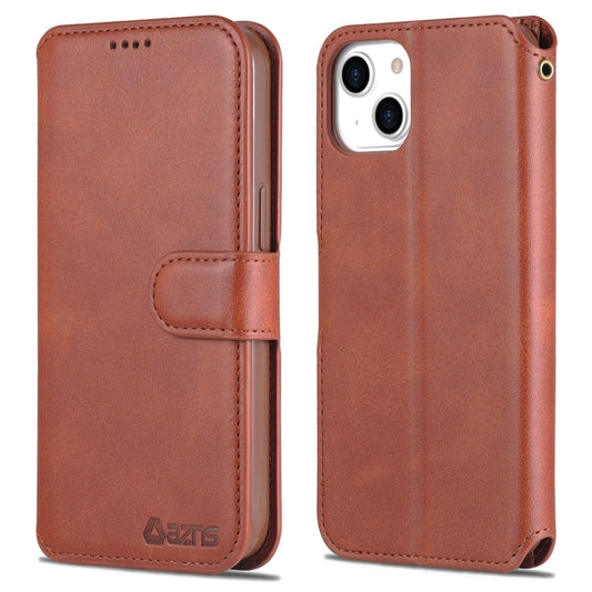 AZNS Calf Texture Flip Leather Phone Case