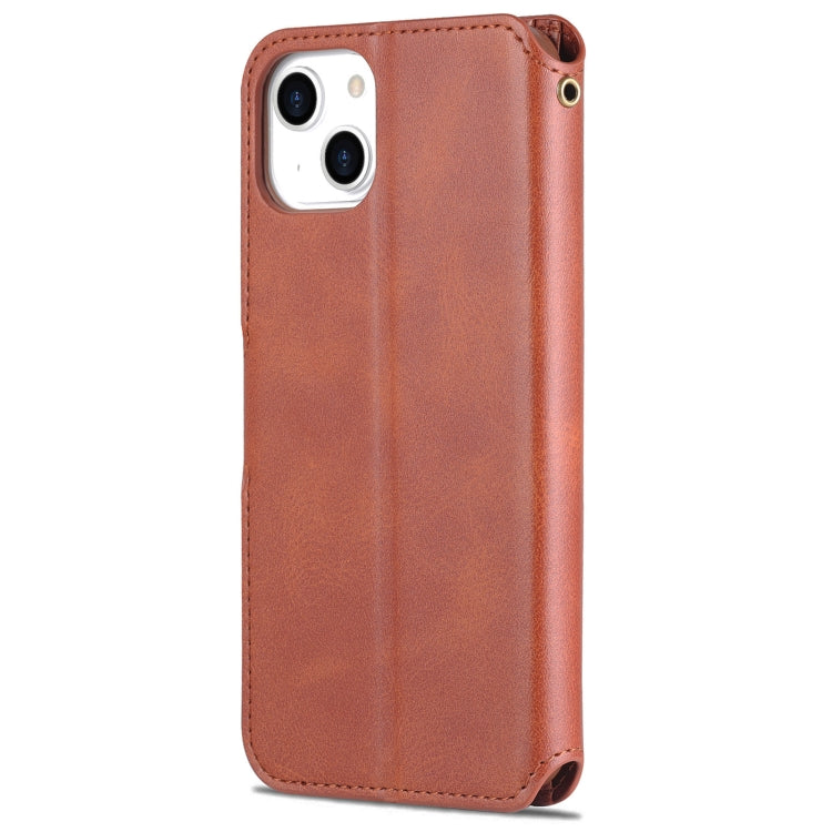 AZNS Calf Texture Flip Leather Phone Case