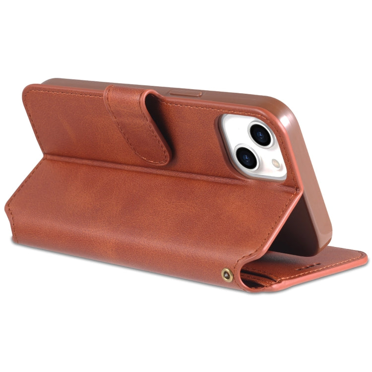 AZNS Calf Texture Flip Leather Phone Case