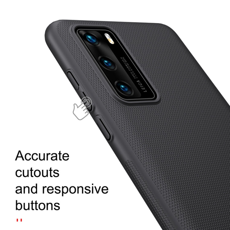 NILLKIN Frosted Concave-convex Texture PC Case, For Huawei P40, For Huawei P40 Pro, For Huawei P40 lite / nova 7i/ 6 SE, For Samsung Galaxy Note10 Lite, For Samsung Galaxy S10 Lite, For Samsung Galaxy A71