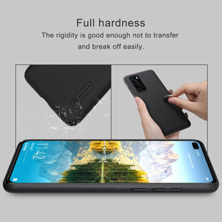 NILLKIN Frosted Concave-convex Texture PC Case, For Huawei P40, For Huawei P40 Pro, For Huawei P40 lite / nova 7i/ 6 SE, For Samsung Galaxy Note10 Lite, For Samsung Galaxy S10 Lite, For Samsung Galaxy A71