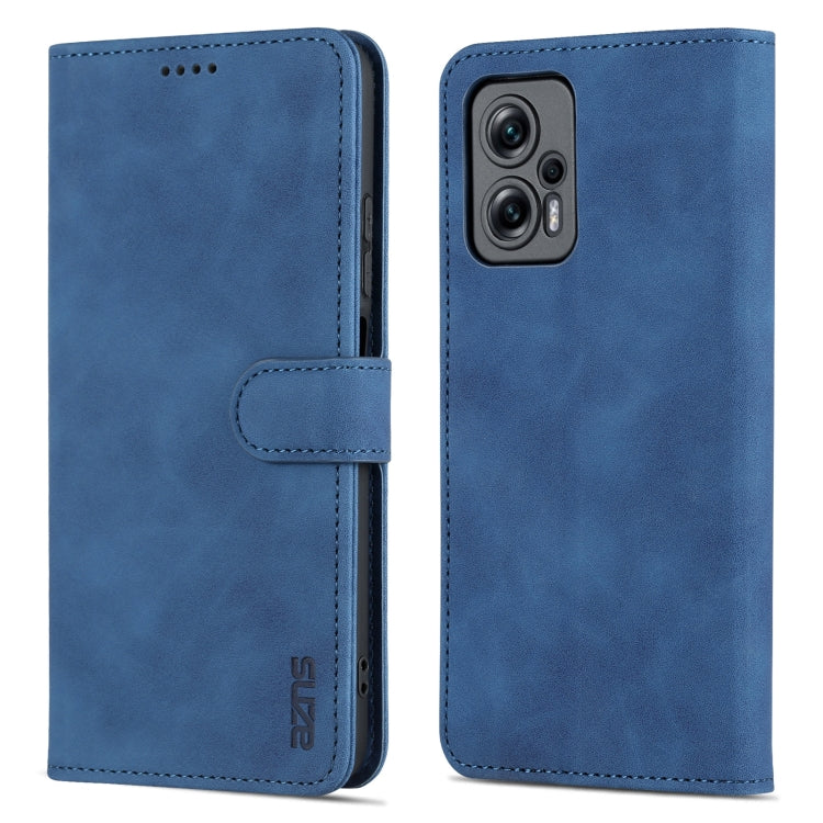 AZNS Skin Feel Calf Texture Flip Leather Phone Case, For Xiaomi Redmi Note 11T Pro/POCO X4 GT, For OPPO Reno8, For OPPO Reno8 Pro, For Huawei Nova 9Z/Enjoy 50 Plus