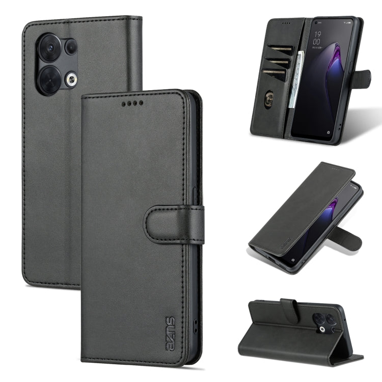 AZNS Skin Feel Calf Texture Flip Leather Phone Case, For Xiaomi Redmi Note 11T Pro/POCO X4 GT, For OPPO Reno8, For OPPO Reno8 Pro, For Huawei Nova 9Z/Enjoy 50 Plus