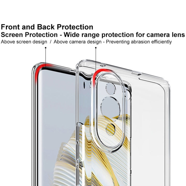 IMAK UX-5 Series Transparent Shockproof TPU Protective Phone Case, For Huawei Nova 10 4G, For Huawei Nova 10 Pro 4G, For OPPO Reno8 5G, For OPPO Reno8 Pro 5G, For OPPO Reno8 Pro+ 5G