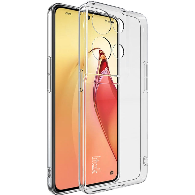 IMAK UX-5 Series Transparent Shockproof TPU Protective Phone Case, For Huawei Nova 10 4G, For Huawei Nova 10 Pro 4G, For OPPO Reno8 5G, For OPPO Reno8 Pro 5G, For OPPO Reno8 Pro+ 5G