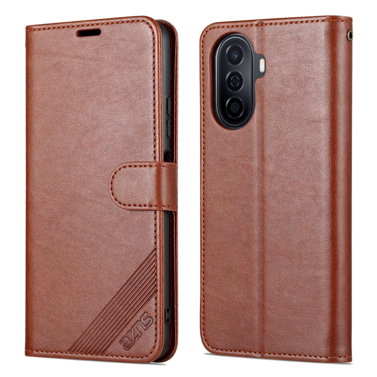 AZNS Sheepskin Texture Flip Leather Phone Case, For Huawei Enjoy 50/Nova Y70/Nova Y70 Plus