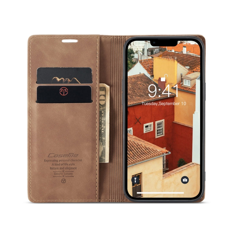 CaseMe-013 Multifunctional Retro Frosted Leather Phone Case