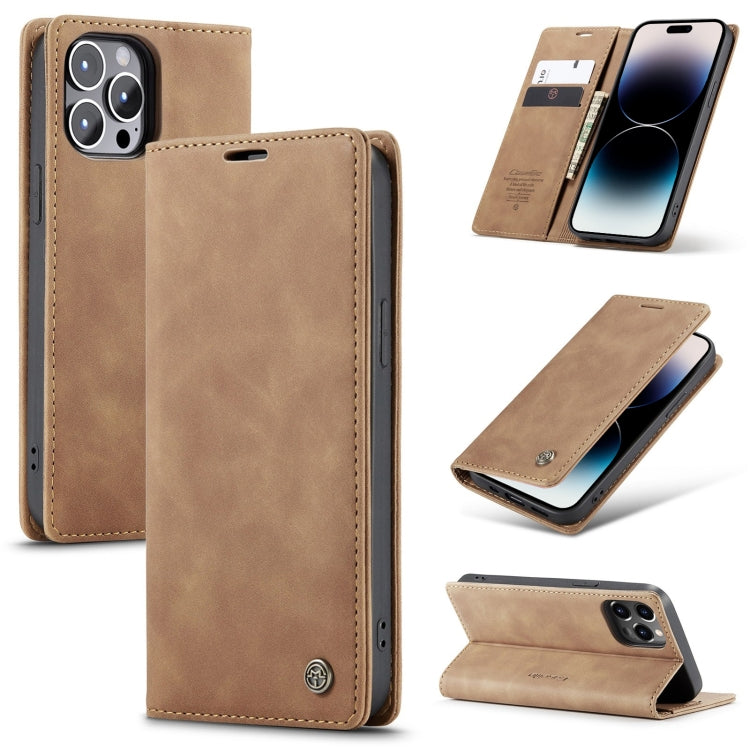 CaseMe-013 Multifunctional Retro Frosted Leather Phone Case