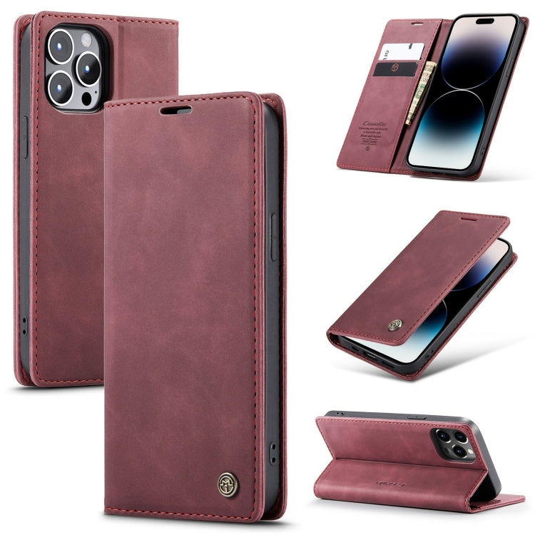 CaseMe-013 Multifunctional Retro Frosted Leather Phone Case